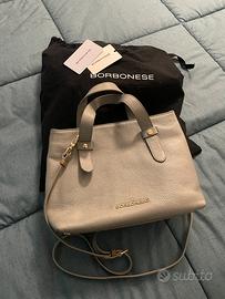 Borsa tracolla Borbonese grigio