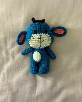 peluche all’uncinetto fatto a mano di Ih-Oh