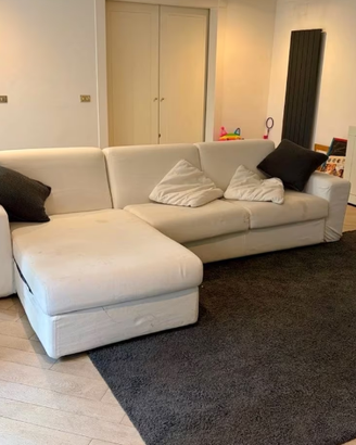 Divano Letto Bianco