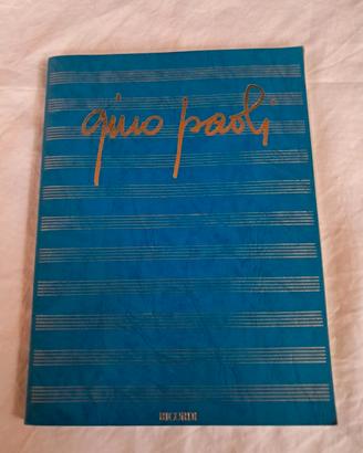 Libro spartiti canzoni di Gino Paoli