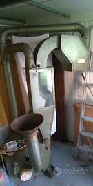 Macchina cardatrice per lana e crine