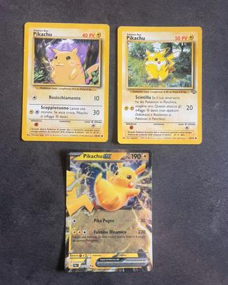 ⚡️Lotto Carte Pokémon Pikachu Old & Modern 🇮🇹