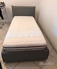 Letto singolo con contenitore