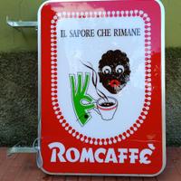 Insegna luminosa Romcaffe
