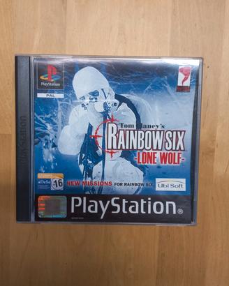 PS1 Rainbow Six Lone Wolf 