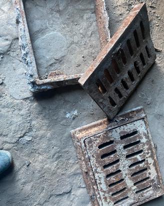 Tombino per la raccolta delle acqua