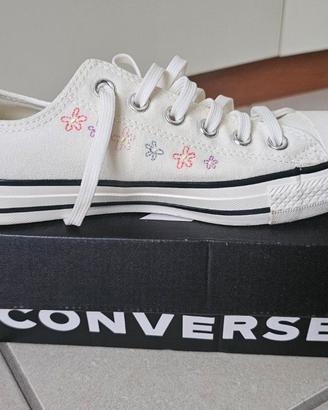 Scarpe Donna Converse Originali 38 Crema