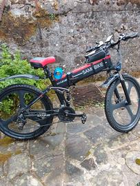SAMEBIKE LO26 Mountain-bike elettrica pieghevole.