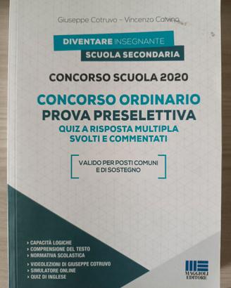 Quiz risposta multipla psicoattitudinale e logica