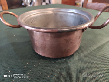 Piccolo paiolo in rame