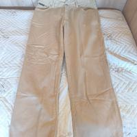 pantalone elegante beige uomo 