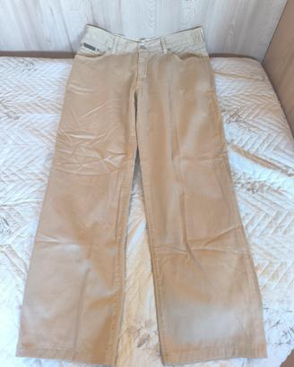 pantalone elegante beige uomo 