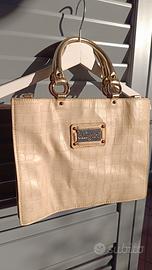 borsa Blumarine beige oro