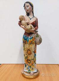 Statua in porcellana Capodimonte M. Alparone