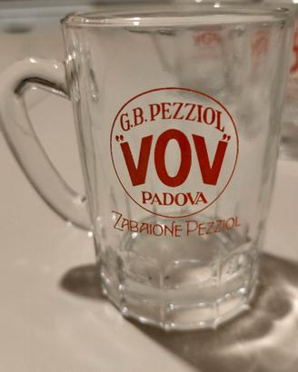 6 bicchieri vov pezziol padova