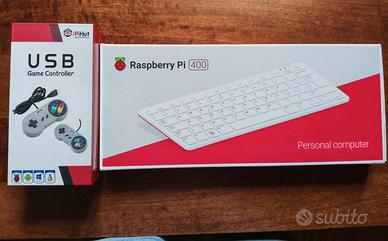 Raspberry Pi 400 + controller