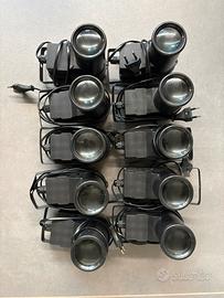 Pin Spot 4x10w rgbw