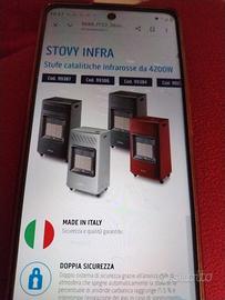 Stufa infrarosso 