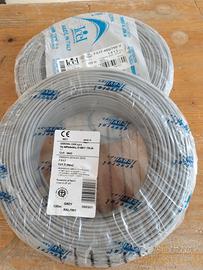 Cordina elettrica unipolare 1 x1,5 grigio