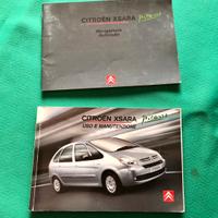 Libretto uso e manutenzione CITROEN XARA PICASSO