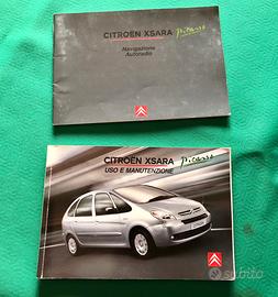 Libretto uso e manutenzione CITROEN XARA PICASSO