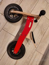 Balance bike - bici senza pedali bambini - legno