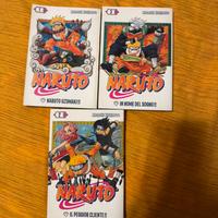 Manga Naruto - primi 3 volumi