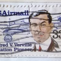 USA. Francobollo posta aerea del 1985 ca.