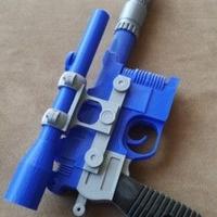 Modellino Han Solo Blaster DL-44 Star Wars cosplay