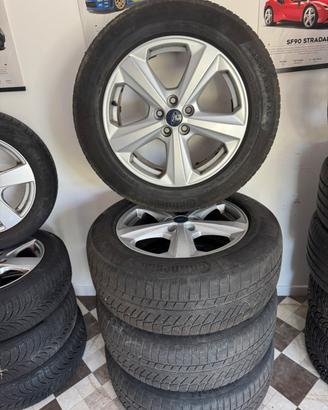 4 cerchi in lega originali Ford edge 16” +gomme