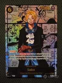 One piece TCG- Sabo Manga Rare OP13 nearmint