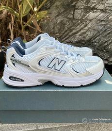 New Balance 530 White Silver Navy 42.5