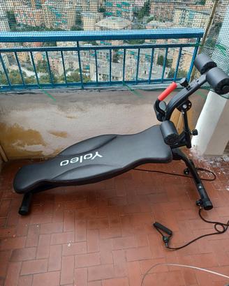 Panca per addominali ed esercizi Yoleo