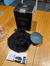Obiettivo NUOVO Rokinon 14mm T3.1 Full Frame Ultra
