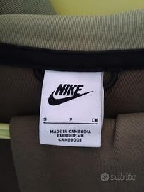 tuta Nike tech verde taglia s