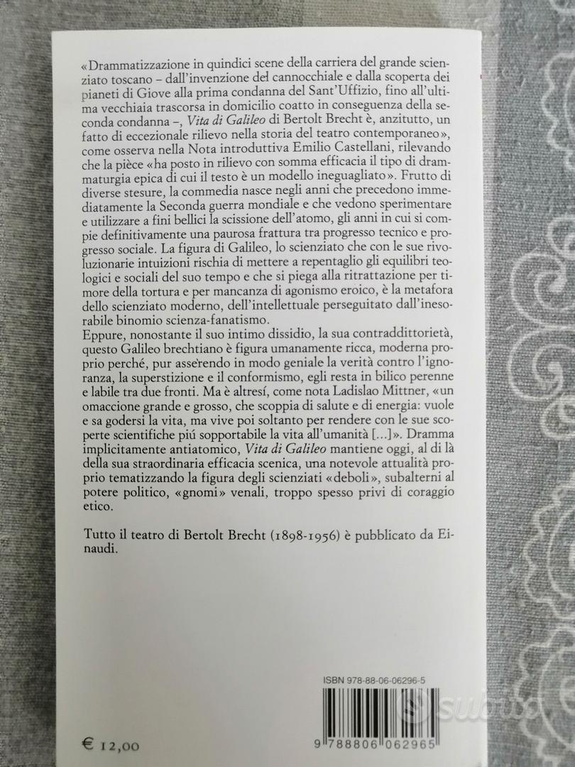 Vita di Galileo - Bertolt Brecht - Libri e Riviste In vendita a Roma