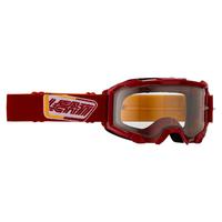 MASCHERA LEATT VELOCITY 4.5 | ROSSO - LENTE TRASPA