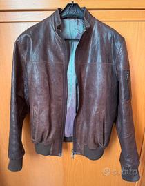 Giubbotto vera pelle tg 52 Mauro Grifoni