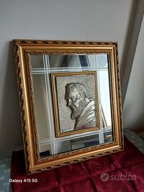 Quadro con immagini di Padre Pio