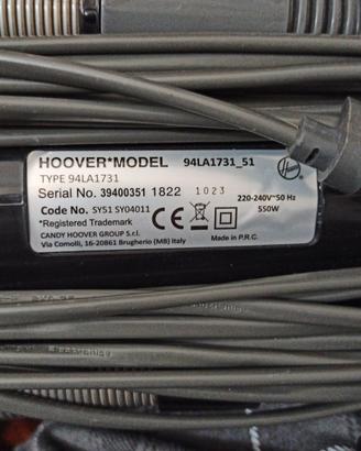 Aspirapolvere scopa  elettrica Hoover Synua plus