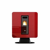 Stufa a pellet slim flora italiana 40 metri quadra