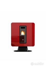 Stufa a pellet slim flora italiana 40 metri quadra
