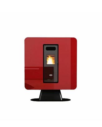 Stufa a pellet slim flora italiana 40 metri quadra