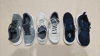 Tris Scarpe da Ginnastica