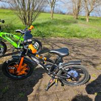 bici bambino taglia 16