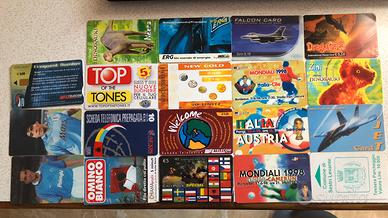 Vecchie ricariche telefoniche, Viacard, prepagate