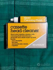 AUDIO CASSETTA HEAD CLEANER NEW SIGILLATA