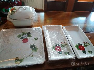 set ceramica Este dipinto a mano
