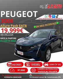 Peugeot 3008 BlueHDi 130 S&S EAT8 Allure