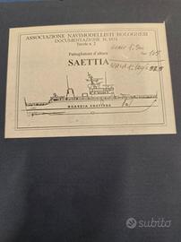 piani di costruzione Pattugliatore SAETTA